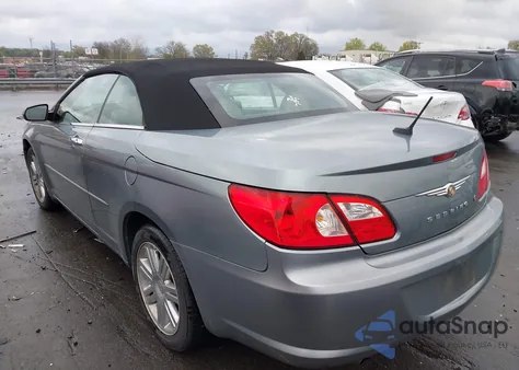 2008 Chrysler Sebring Limited from USA, damaged, VIN 1C3LC65M28N128200